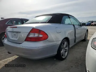 2007 Mercedes-Benz CLK-Class 3.5L with VIN WDBTK56F17T084160, listed as a Copart auction lot 78045244 with 127,701 mi miles and Non Repairable. Bid and sale history available at carsss.com. Image 3.