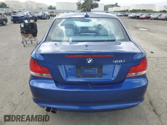 2009 BMW 1 Series 128i with VIN WBAUP93529VF49255, listed as a Copart auction lot 51100045 with 153,841 mi miles and Clean title. Bid and sale history available at DreamBid. Image 6.