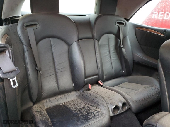 2007 Mercedes-Benz CLK-Class 3.5L with VIN WDBTK56F97T074525, listed as a Copart auction lot 74511594 with 125,279 mi miles and Salvage Title. Bid and sale history available at carsss.com. Image 10.