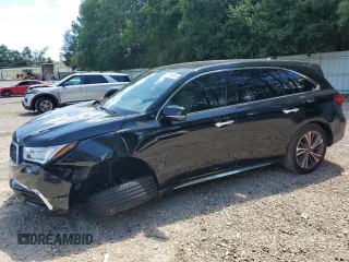 2020 Acura MDX Technology with VIN 5J8YD3H57LL015124, listed as a Copart auction lot 58125415 with 34,876 mi miles and Salvage title. Bid and sale history available at DreamBid. Image 1.