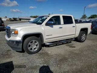 2014 GMC Sierra 1500 SLT with VIN 3GTU2VEC3EG447484, listed as a Copart auction lot 51601925 with 223,474 mi miles and Salvage Title. Bid and sale history available at DreamBid. Image 1.