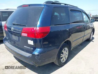 2005 Toyota Sienna CE with VIN 5TDZA23CX5S335924, listed as a IAAI auction lot 42057444 with 184,342 mi miles. Bid and sale history available at carsss.com. Image 4.