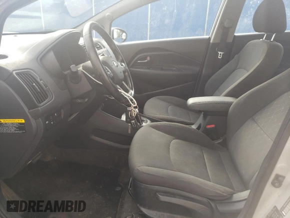 2017 Kia Rio EX with VIN KNADN4A38H6028265, listed as a Copart auction lot 74150254 with 164,584 mi miles and Salvage Title. Bid and sale history available at carsss.com. Image 7.