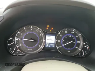 2012 Infiniti QX56 7-passenger with VIN JN8AZ2NF8C9517540, listed as a Copart auction lot 75046604 with 213,468 mi miles and Salvage Title. Bid and sale history available at carsss.com. Image 9.