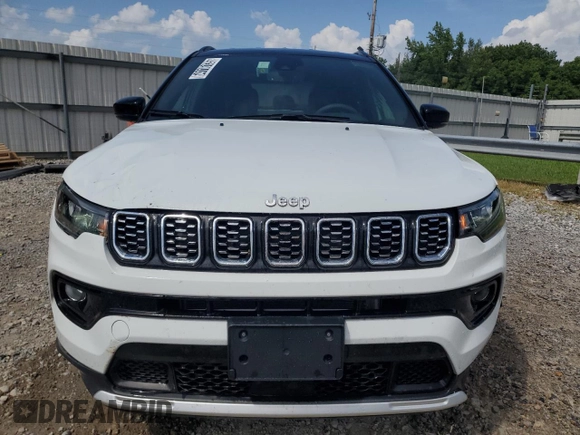 2025 Jeep Compass Limited с VIN 3C4NJDCN3ST513038, выставлен на аукционе Copart как лот 64116135 с пробегом 20 903 миль миль и Чистый • Clean title. История ставок и продаж доступна на DreamBid. Изображение 5.
