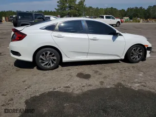 2018 Honda Civic Sedan EX with VIN 2HGFC2F74JH531637, listed as a Copart auction lot 48663885 with 175,855 mi miles and Salvage Title. Bid and sale history available at carsss.com. Image 3.