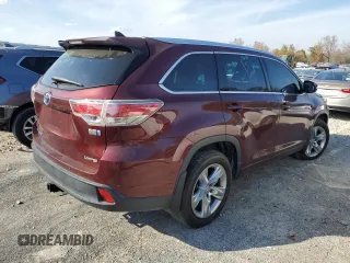 2014 Toyota Highlander Limited с VIN 5TDDCRFH0ES004774, выставлен на аукционе Copart как лот 77701584 с пробегом 147 023 миль миль и Списание • Salvage title. История ставок и продаж доступна на DreamBid. Изображение 3.