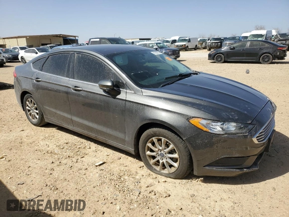 2017 Ford Fusion S with VIN 3FA6P0G73HR194792, listed as a Copart auction lot 47609835 with 133,626 mi miles and Salvage Title. Bid and sale history available at DreamBid. Image 4.