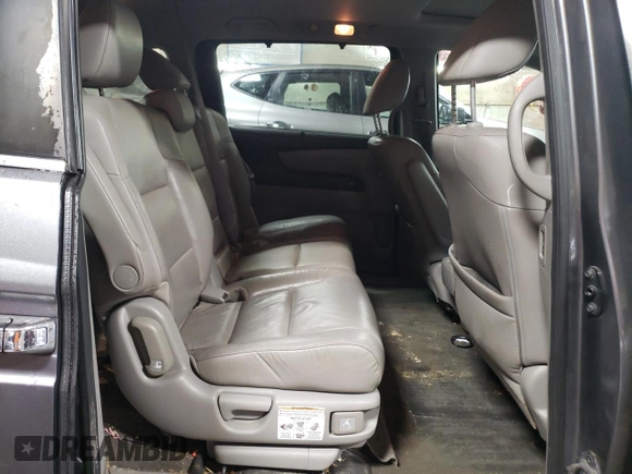 2012 Honda Odyssey EX-L with VIN 5FNRL5H69CB143572, listed as a Copart auction lot 48614255 with 114,490 mi miles and Salvage Title. Bid and sale history available at carsss.com. Image 11.