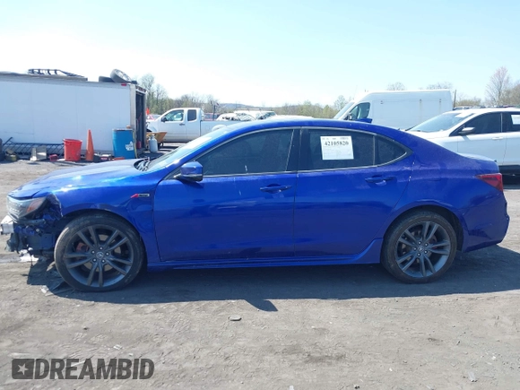 2018 Acura TLX w/A-SPEC Pkg with VIN 19UUB3F65JA006107, listed as a IAAI auction lot 42105820 with 129,268 mi miles and . Bid and sale history available at DreamBid. Image 14.