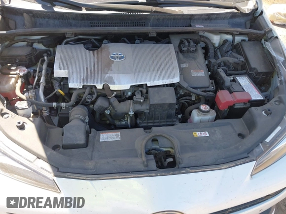 2022 Toyota Prius L Eco with VIN JTDKAMFUXN3181752, listed as a IAAI auction lot 42015717 with 129,637 mi miles and . Bid and sale history available at DreamBid. Image 10.