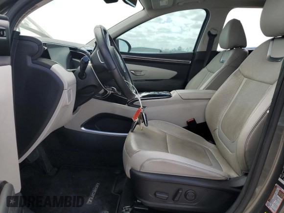 2022 Hyundai Tucson Limited with VIN 5NMJE3AE1NH050091, listed as a Copart auction lot 49727985 with 74,105 mi miles and Salvage Title. Bid and sale history available at carsss.com. Image 7.