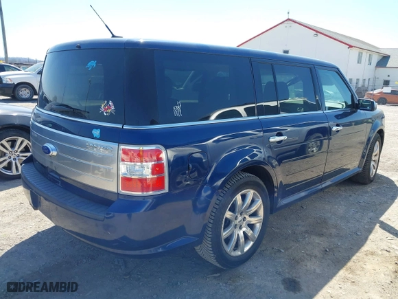2012 Ford Flex Limited with VIN 2FMGK5DC8CBD07781, listed as a IAAI auction lot 41907723 with 182,124 mi miles. Bid and sale history available at carsss.com. Image 4.