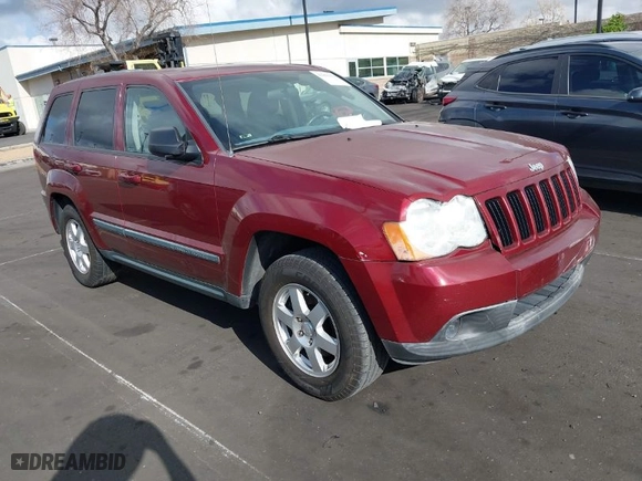 2008 Jeep Grand Cherokee Laredo with VIN 1J8GS48K98C226482, listed as a IAAI auction lot 41850279 with 154,392 mi miles. Bid and sale history available at carsss.com. Image 1.