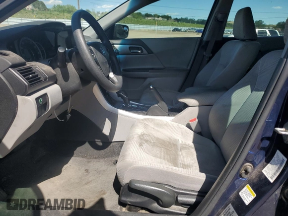 2014 Honda Accord LX z VIN 1HGCR2F32EA006675, wystawiony jako Copart lot #56894015 z przebiegiem 204 330 mil mil oraz Szkoda całkowita • Salvage title. Historia ofert i sprzedaży dostępna na DreamBid. Obrazek 7.
