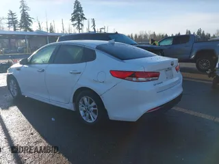 2016 Kia Optima LX with VIN 5XXGT4L31GG034993, listed as a IAAI auction lot 41881231 with 81,888 mi miles. Bid and sale history available at carsss.com. Image 3.