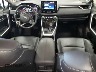 2021 Toyota RAV4 XLE Premium with VIN 2T3A1RFV3MC155735, listed as a Copart auction lot 58738135 with 87,685 mi miles and Salvage title. Bid and sale history available at DreamBid. Image 8.