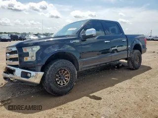 2017 Ford F-150 XL with VIN 1FTEW1EF1HKC53593, listed as a Copart auction lot 61141615 with 159,510 mi miles and Salvage title. Bid and sale history available at DreamBid. Image 1.