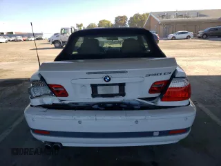 2006 BMW 3 Series 330Ci with VIN WBABW53426PZ41756, listed as a Copart auction lot 50221475 with 129,340 mi miles and Salvage Title. Bid and sale history available at carsss.com. Image 6.