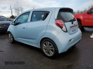 2015 Chevrolet Spark EV LT with VIN KL8CK6S01FC805657, listed as a Copart auction lot 85602264 with 27,439 mi miles and Salvage Title. Bid and sale history available at carsss.com. Image 2.