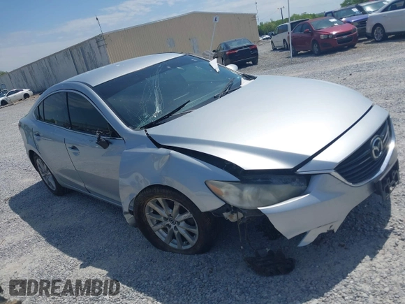 2016 Mazda 6 i Sport with VIN JM1GJ1U53G1406818, listed as a IAAI auction lot 41987697 with 160,508 mi miles and . Bid and sale history available at DreamBid. Image 6.