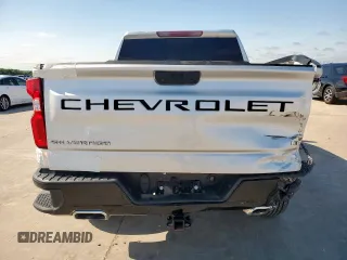 2021 Chevrolet Silverado 1500 LT Trail Boss with VIN 3GCPYFED1MG247406, listed as a Copart auction lot 55861975 with 41,423 mi miles and Salvage Title. Bid and sale history available at DreamBid. Image 6.