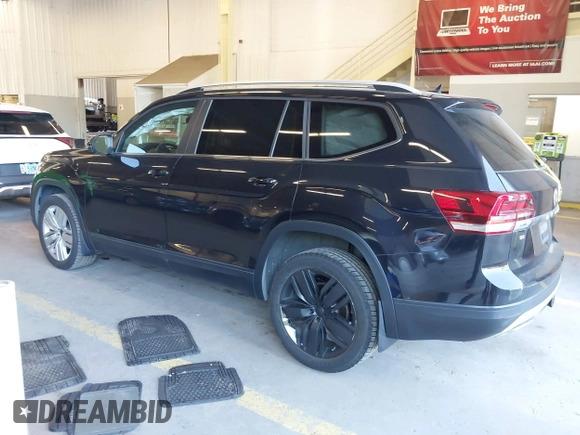 2019 Volkswagen Atlas SE with VIN 1V2UR2CA2KC515962, listed as a IAAI auction lot 42369371 with 81,629 mi miles and . Bid and sale history available at DreamBid. Image 3.