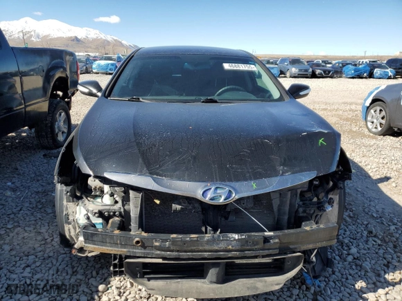 2015 Hyundai Sonata Hybrid Limited with VIN KMHEC4A41FA135346, listed as a Copart auction lot 46881755 with 199,858 mi miles and Salvage Title. Bid and sale history available at carsss.com. Image 5.