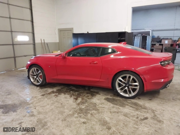 2021 Chevrolet Camaro 2LT with VIN 1G1FD1RSXM0104809, listed as a IAAI auction lot 41294623 with 164,533 mi miles. Bid and sale history available at carsss.com. Image 15.