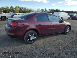 2002 Dodge Neon SE with VIN 1B3ES46C32D598896, listed as a Copart auction lot 74887984 with 93,958 mi miles and Salvage Title. Bid and sale history available at carsss.com. Image 3.