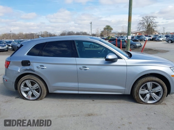 2018 Audi Q5 Premium Plus z VIN WA1BNAFY3J2234064, wystawiony jako IAAI lot #41923348 z przebiegiem 96 975 mil mil oraz . Historia ofert i sprzedaży dostępna na DreamBid. Obrazek 13.