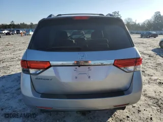 2014 Honda Odyssey LX with VIN 5FNRL5H27EB039999, listed as a Copart auction lot 48950565 with 121,740 mi miles and Salvage Title. Bid and sale history available at carsss.com. Image 6.