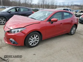 2015 Mazda Mazda3 i Touring with VIN 3MZBM1L78FM137430, listed as a Copart auction lot 51046735 with 81,909 mi miles and Salvage Title. Bid and sale history available at carsss.com. Image 1.