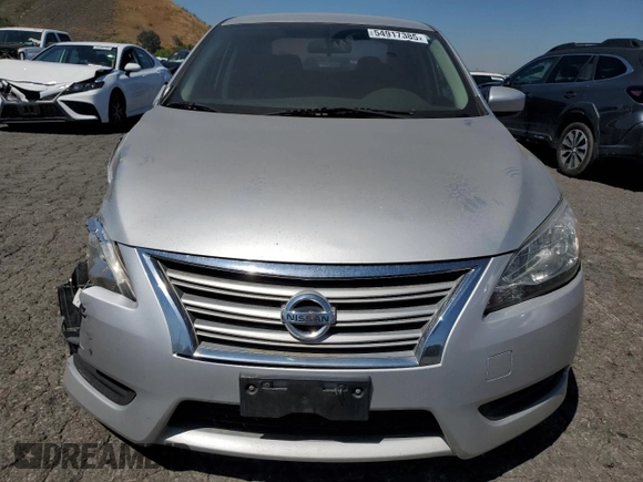 2015 Nissan Sentra SV with VIN 3N1AB7AP6FL678964, listed as a Copart auction lot 54917385 with 105,083 mi miles and Salvage Title. Bid and sale history available at DreamBid. Image 5.