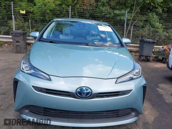 2019 Toyota Prius L Eco z VIN JTDKARFU8K3095669, wystawiony jako IAAI lot #42334160 z przebiegiem 59 882 mil mil oraz . Historia ofert i sprzedaży dostępna na DreamBid. Obrazek 12.