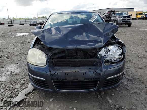 2006 Volkswagen Jetta Value Edition with VIN 3VWPF71K36M715380, listed as a Copart auction lot 55452855 with Not provided miles and Salvage title. Bid and sale history available at DreamBid. Image 5.