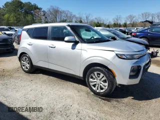 2021 Kia Soul LX with VIN KNDJ23AU0M7760492, listed as a Copart auction lot 49976655 with 108,740 mi miles and Clean Title. Bid and sale history available at carsss.com. Image 4.