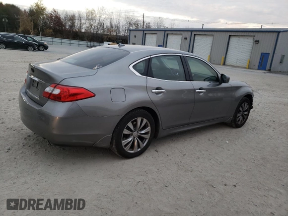 2012 Infiniti M37 with VIN JN1BY1ARXCM393669, listed as a Copart auction lot 79009254 with 158,001 mi miles and Clean Title. Bid and sale history available at carsss.com. Image 3.