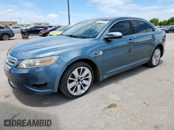 2010 Ford Taurus Limited with VIN 1FAHP2FW4AG116550, listed as a Copart auction lot 63428535 with Not provided miles and Clean title. Bid and sale history available at DreamBid. Image 1.