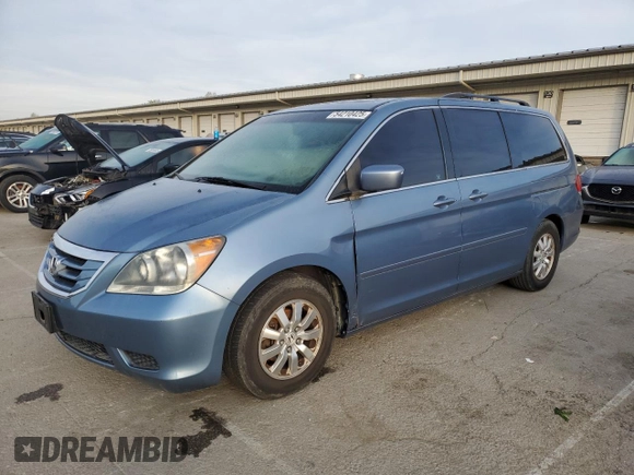 2009 Honda Odyssey EX-L with VIN 5FNRL38759B004710, listed as a Copart auction lot 54210425 with 171,674 mi miles and Salvage Title. Bid and sale history available at DreamBid. Image 1.