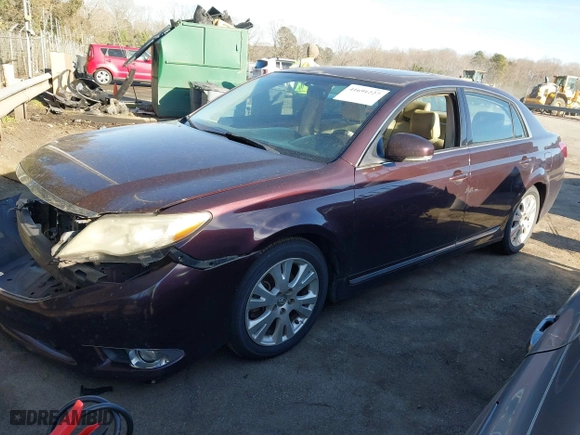 2011 Toyota Avalon with VIN 4T1BK3DB9BU394816, listed as a IAAI auction lot 41691227 with 323,639 mi miles. Bid and sale history available at carsss.com. Image 17.