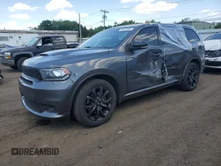 2019 Dodge Durango R/T z VIN 1C4SDJCT6KC836860, wystawiony jako Copart lot #61377085 z przebiegiem 75 292 mil mil oraz Szkoda całkowita • Salvage title. Historia ofert i sprzedaży dostępna na DreamBid. Obrazek 1.