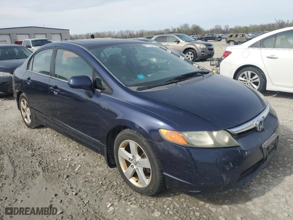 2007 Honda Civic Sdn EX with VIN 1HGFA16897L012023, listed as a Copart auction lot 51178045 with 198,838 mi miles and Clean Title. Bid and sale history available at carsss.com. Image 4.