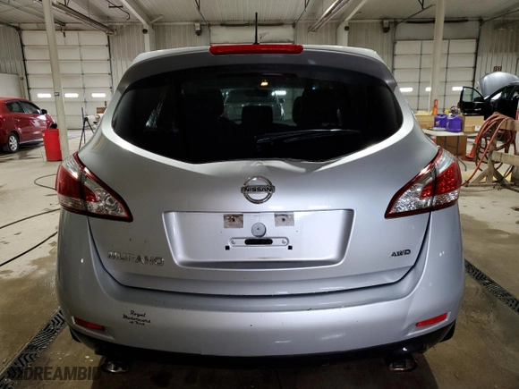 2012 Nissan Murano SL with VIN JN8AZ1MW6CW201048, listed as a Copart auction lot 47804365 with 153,576 mi miles and Clean Title. Bid and sale history available at carsss.com. Image 6.