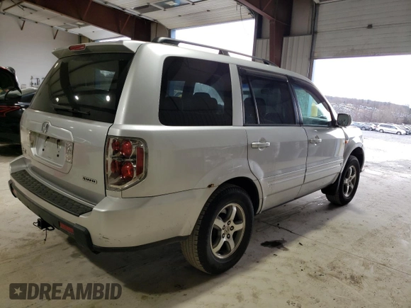 2007 Honda Pilot EX with VIN 2HKYF18457H521131, listed as a Copart auction lot 50163955 with 231,984 mi miles and Clean Title. Bid and sale history available at DreamBid. Image 3.