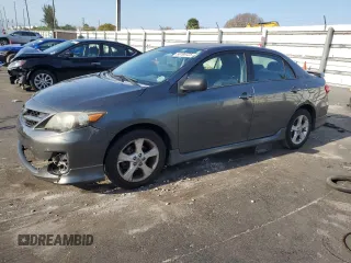 2013 Toyota Corolla L with VIN 5YFBU4EE6DP142454, listed as a Copart auction lot 50785725 with 130,445 mi miles and Salvage Title. Bid and sale history available at carsss.com. Image 1.