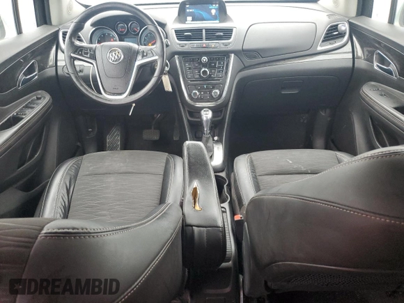 2015 Buick Encore with VIN KL4CJASB8FB153571, listed as a Copart auction lot 43861245 with 138,513 mi miles and Salvage Title. Bid and sale history available at carsss.com. Image 8.