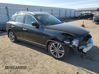 2014 Infiniti QX50 Journey z VIN JN1BJ0HR1EM191374, wystawiony jako Copart lot #58442785 z przebiegiem 93 444 mil mil oraz Szkoda całkowita • Salvage title. Historia ofert i sprzedaży dostępna na DreamBid. Obrazek 4.