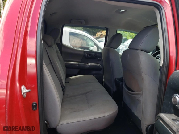 2017 Toyota Tacoma SR5 with VIN 3TMCZ5AN1HM066723, listed as a Copart auction lot 48698654 with 127,071 mi miles and Salvage Title. Bid and sale history available at carsss.com. Image 10.