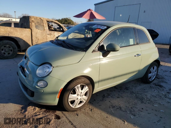 2016 FIAT 500 Pop with VIN 3C3CFFAR4GT133759, listed as a Copart auction lot 89073515 with 55,895 mi miles and Salvage Title. Bid and sale history available at carsss.com. Image 1.